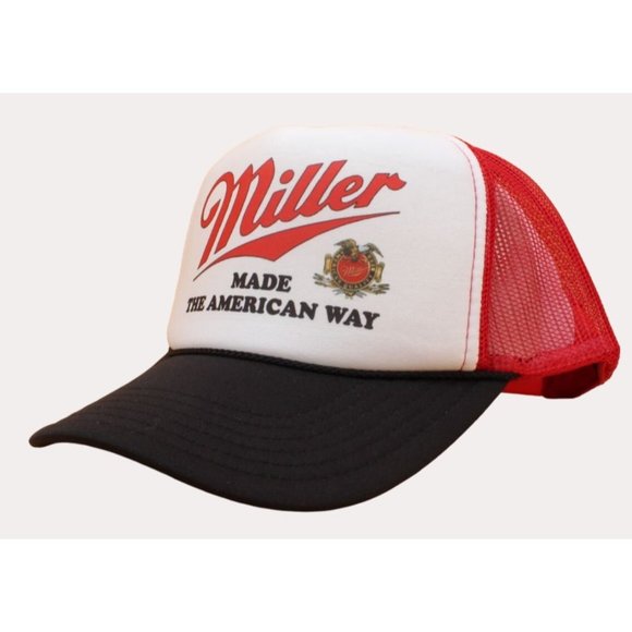 Miller Hat | Miller Trucker Hat - Picture 3 of 3